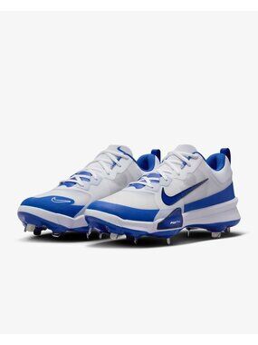 Nike Mens Force Zoom Trout 9 Pro Metal Baseball Cleats FB2907-101 Blue Size 7.5